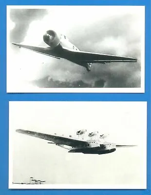 £1.50 • Buy 2 Postcard Size Photographs Of Unidentified Aircraft