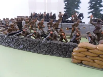 156 Figures First World War British Soldiers 40mm Metal. • £375