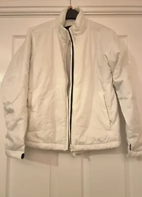 VAUDE White Ski Jacket Size 38 (Uk 10) • £19.99