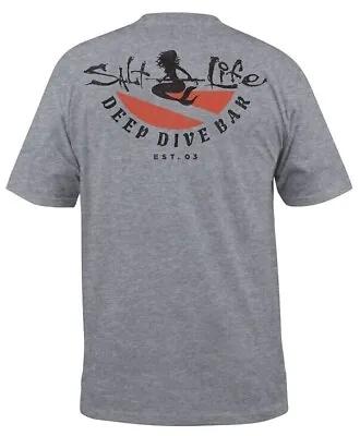 Mens Salt Life Deep Dive Bar Graphic Short Sleeve T-Shirt - XL/Large/Med - NWT • $19.99