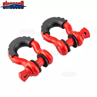 For 2021-2022 2024 Ford Bronco (2) 3/4  D-Ring Shackle+ (2) Isolator+ (8) Washer • $22.98