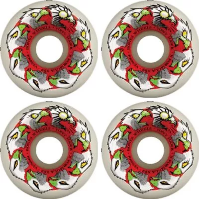 Bones Wheels  XF V5 Animation Skateboard Wheels - 60mm 99a (Set Of 4) • $40.99