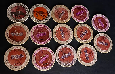 Lot Of 14 Classic Pogs Hawaii / Milk Caps Haleakala Dairy Kahul / Dinopog • $14.99