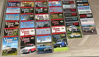 VINTAGE TRUCK Magazine Lot Of 36 Issues/ 2013-2018 Vol. 21-26 Complete • $70