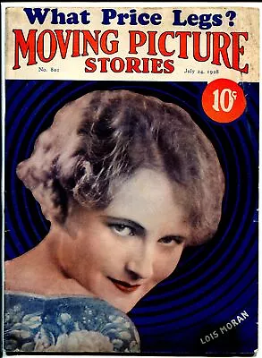 MAG: Moving Picture Stories 7/24/1928-Lois Moran-Weezer-Charlie Chaplin-VG • $175