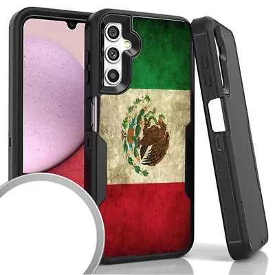 Mexico Flag Rugged Heavy Duty Case For Samsung Galaxy A14 5G • $14.95