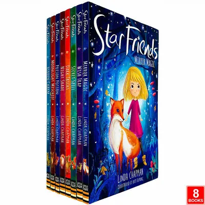 £16.97 • Buy Star Friends Series 8 Books Collection Set By Linda Chapman Mirror Magic