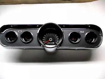 1966  Mustang Instrument Cluster GT 140 Mph Restored 0 Miles • $225