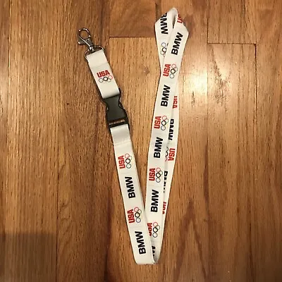 BMW USA Key Quick Release Lanyard Olympic Rings • $3.99