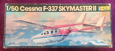 Heller 1:50 Cessna F-337 SKYMASTER Model Aircraft Kit #405 *MISSING 1 STRUT* • £17.90