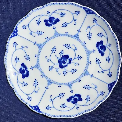 CHRISTINEHOLM Echt Cobalt Blue White Porcelain Plate Made In Germany 7 5/8  • $21