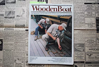 WoodenBoat Magazine  The Birchbark Canoe..  Sept/Oct 1980 No. 36  M-039 • $16.32