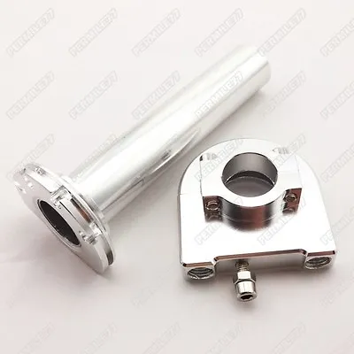 CNC Aluminum Twist Throttle For Moped Scooter Street Motorcycle Dirt Monkey Bike • $14.95