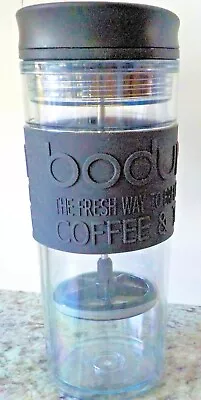 $11.95 • Buy  Bodum 16 Oz. Insulated Travel Mug~~~ French Press Tumbler With  Vacuum Lid 