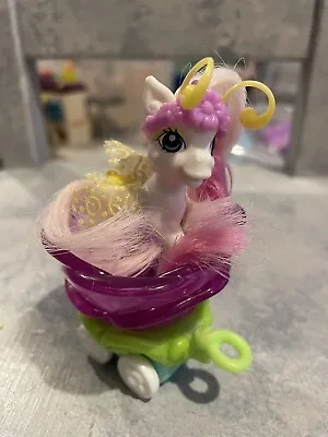 My Little Pony G3 Breezie ~ Fluffaluff  With Carriage & Crown • £14.99