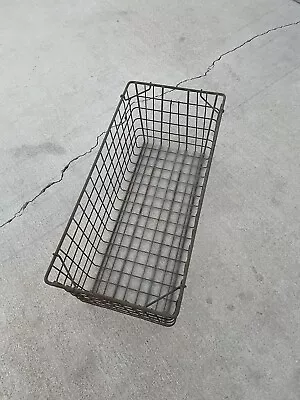 ** WILL NOT SHIP** Vintage Industrial Basket  • $59.25