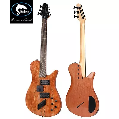 Fanned Fret 7string (3 Bass Strings+4 Guitar Strings) Electric Guitar • $345.99