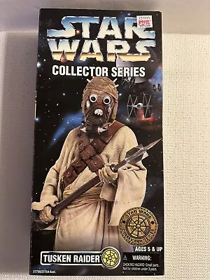 Vintage Star Wars Collector Series Tusken Raider 12  Inch Action Figure 1996 NEW • $16.99