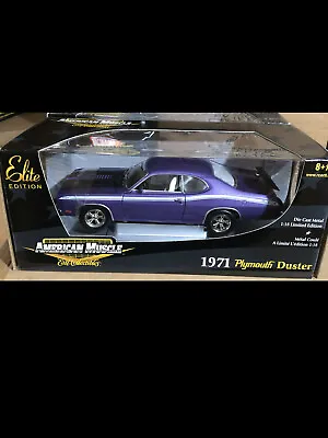 1971 Plymouth Duster  InViolet 1:18 Ertl 39326 • $149.95