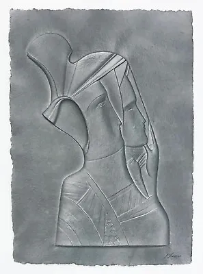 Authentic Original Limited Edition Paper Relief By Mihail Chemiakin • $1800