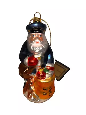 Santa Claus Mailman Postman Mail Carrier Christmas Ornament • $18.99