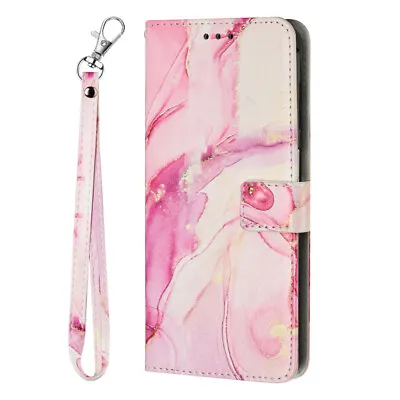 $13.39 • Buy For OPPO A54 A74 A94 A57 2022 RENO 8 7 5 Lite Wallet Leather Case Cover W/ Strap