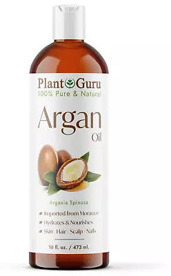 Argan Oil 16 Oz. Morocco 100% Pure Natural Unrefined For Hair Growth Skin Face • $32.99