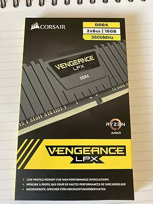 Corsair Vengeance LPX 16GB (2 X 8GB) DDR4-3600MHz Memory... • £28