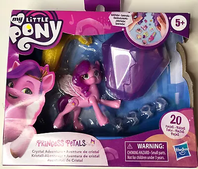 My Little Pony Crystal Adventure Princess Petals 3  Figure And Bracelet & Charms • $8