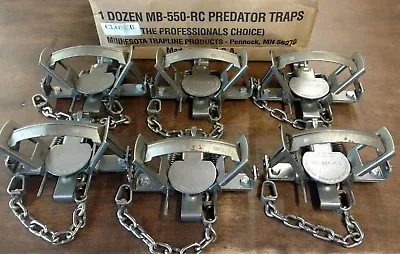 6 Mb 550 Closed Jaw 2 Coil Coyote Trap Minnesota Brand Bobcat Fox Trapping Duke  • $148.95