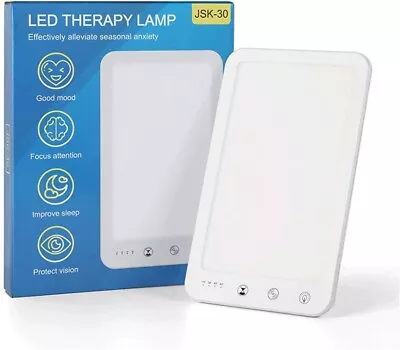 Sad Lamps LED Light Therapy Lamp Sad Light Boxes USB Portable Therapy Box Dimmab • £16.99