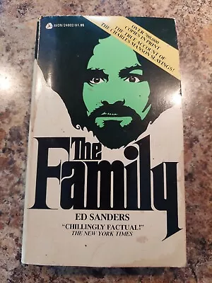 The Family Ed Sanders 1972 Vtg. Avon Charles Manson 1st Ed. 11th Printing Good • $24.50