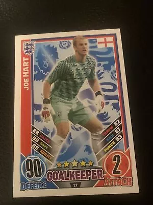 Topps Match Attax Euro 2012 England Joe Hart  • £0.99