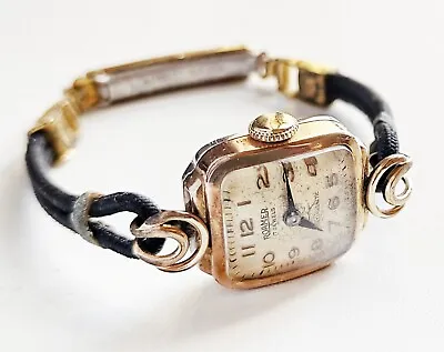 Vintage Roamer Rose Gold Cocktail Watch - Swiss • $285