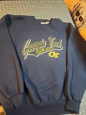 Vintage Georgia Tech Yellow Jacket Sweatshirt Made In USA • $36