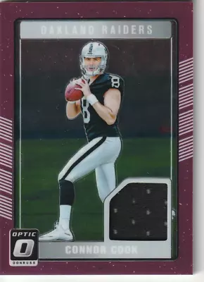 2016 Donruss Optic Rookie Threads Pink #9 Connor Cook Jersey - NM-MT • $2.95