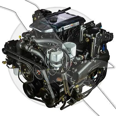 Mercruiser 350 MPI Alpha 300hp Sterndrive Engine New Quicksliver • $15999.99