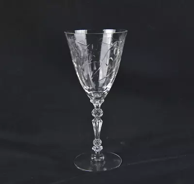 Vintage Fostoria  Mulberry  Pattern Claret Wine 5 1/2  Glasses (JL1122BS038-WH) • $25.50