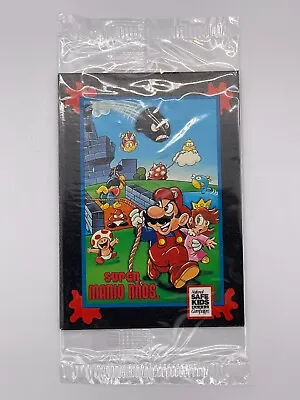 1991 Impel Trading Cards Treats Nintendo Super Mario Bros. Factory Sealed Pack • $3.95