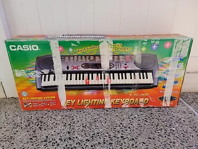 Casio LK-35 Synthesizer Keyboard Lighted 61 Keys (New) • $150