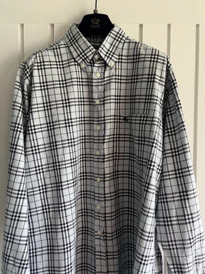 £25 • Buy Burberry London Nova Check Shirt Vintage XL 90s 00s Classic Long Sleeve