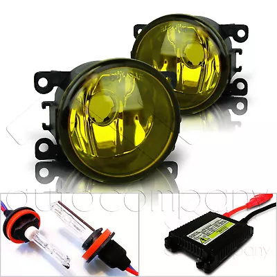 For 2005-2015 Ford Mustang Replacement Fog Lights W/HID Kit - Yellow • $101.36