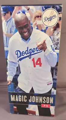 MAGIC JOHNSON Los Angeles Dodgers Owner 2014 Bobblehead SGA New In Box NIB • $29.99