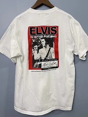 Elvis Presley Vaughan Bassett Furniture VTG T Shirt 2002 Promo Advertising Sz L • $44.99