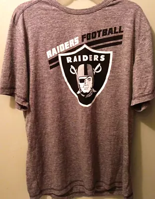 Raiders T-shirt- Size Large • $7