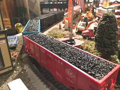 Lionel Coal Loads For O Gauge LIONEL 6456 Two Bay Hoppers. NOT PLASTIC! READ! • $12