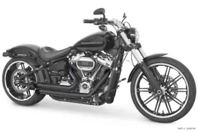 Declaration Full Exhaust System Black Long Harley Breakout 107 18-20 • $789.99