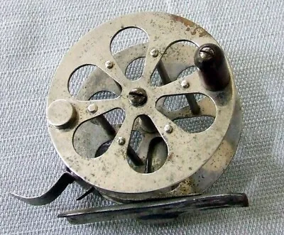 Antique-Vintage Meisselbach No. 7 Fly Reel-With Thumb Drag • $79.50