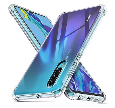 £1.99 • Buy Case For Huawei P30 Lite P Smart 2019/20 Y6 P40 Cover Clear Slim Bumper Silicone