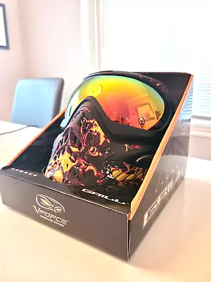 $64 • Buy NEW Paintball Mask V Force Grill SE Gold Lens Cataclysm